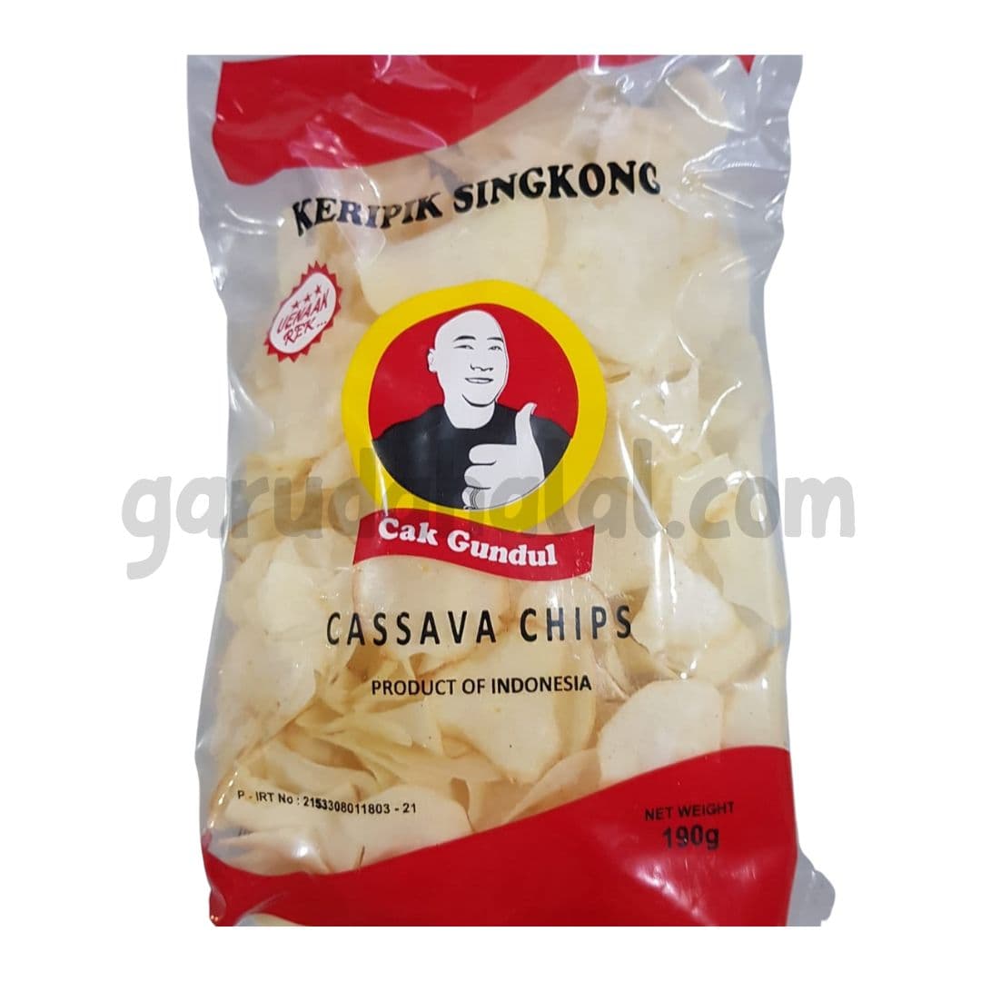 Keripiki Singkong Cak Gundul - Cassava Chips