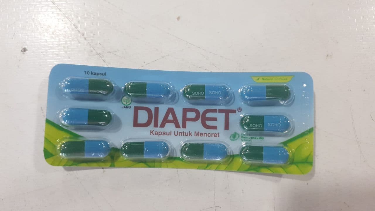 Diapet Kapsul untuk Mencret