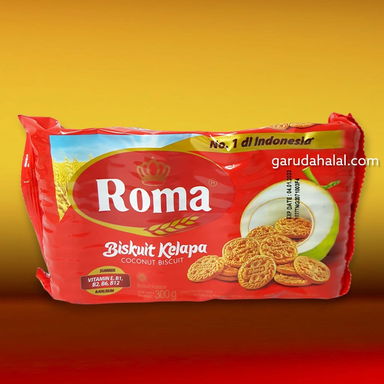 Biskuit Kelapa Roma